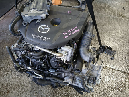 [USED ENGINE] MAZDA DEMIO DJ5FS 2015 S5-DPTS FF AT 2WD #040326A018126