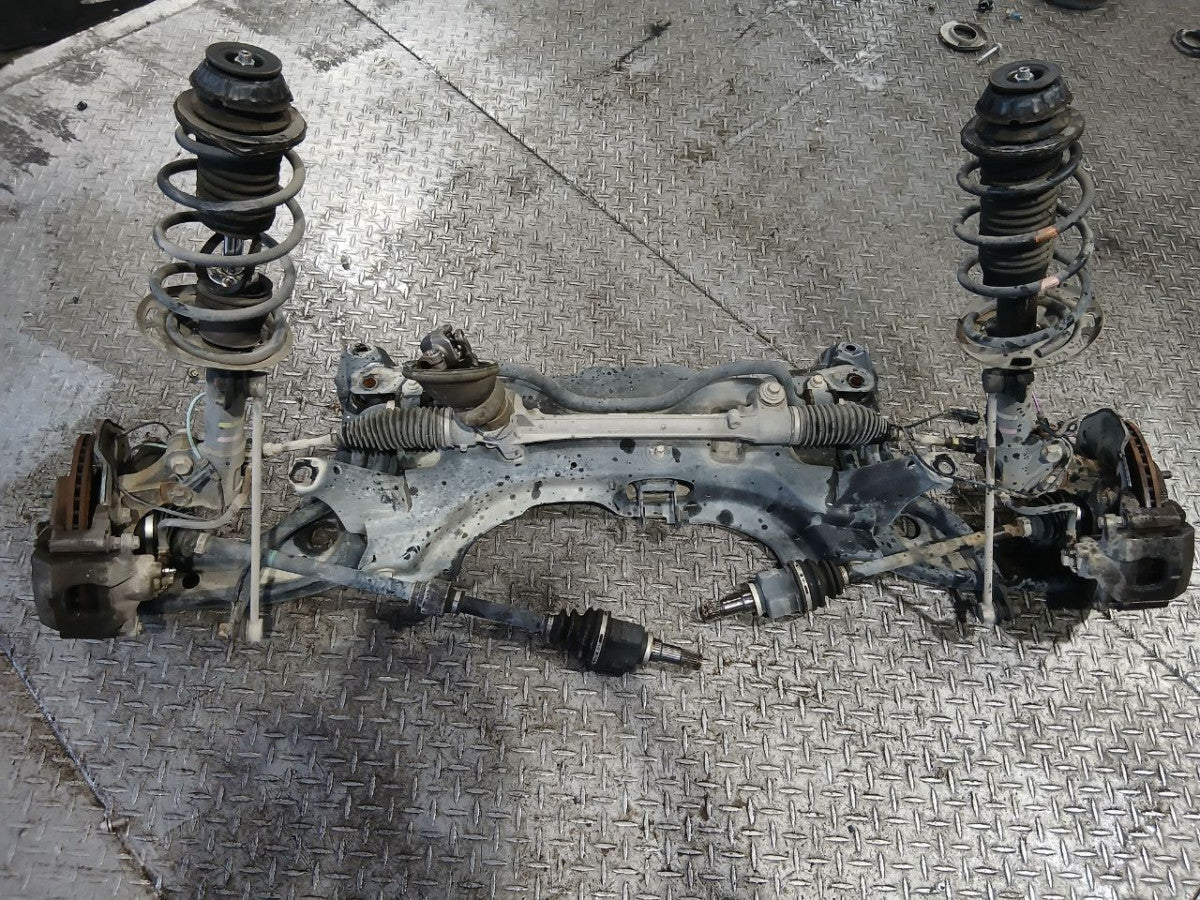 [F AXLE ASSY] TOYOTA VITZ KSP130 2012 1KR-FE FF AT 2WD #0403265010359