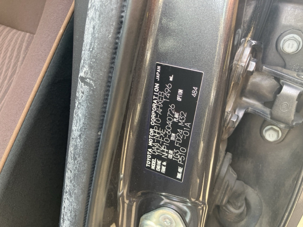 [CHOOSE PARTS] TOYOTA AQUA NHP10 2012 1NZ-FXE FF AT 2WD #0001000015055