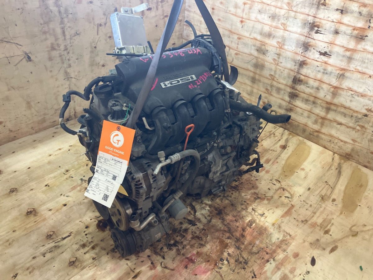 [USED ENGINE] HONDA FIT GD1 2005 L13A FF AT 2WD #0003266109064
