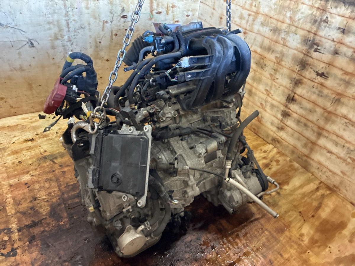 [USED ENGINE] TOYOTA iQ KGJ10 2009 1KR-FE FF AT 2WD #0003268140955