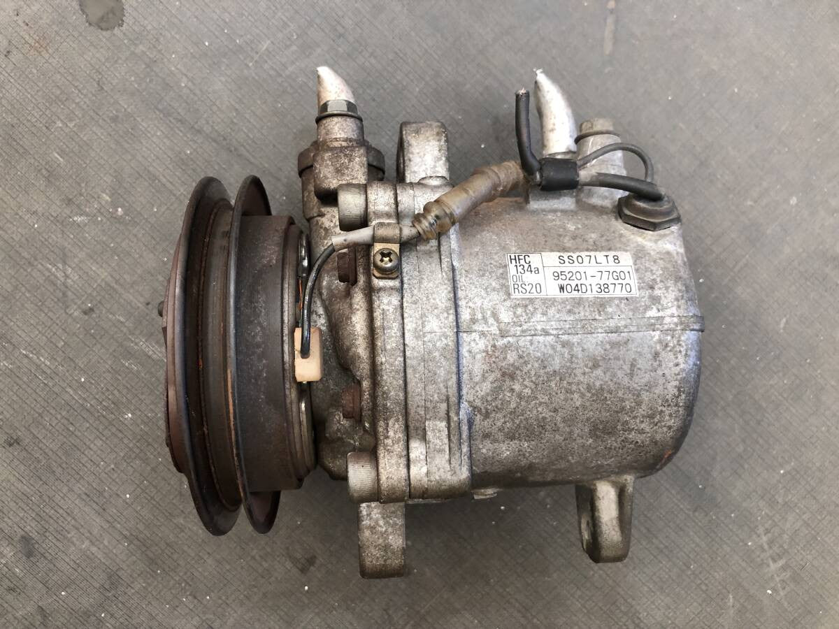 [A/C COMPRESSOR] NISSAN MOCO MG21S  K6A FF AT 2WD #0003246681114
