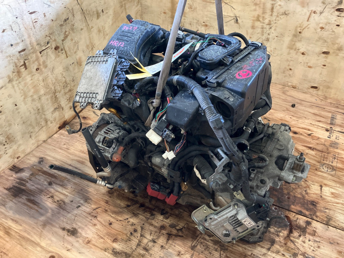 [USED ENGINE] NISSAN MARCH NK13 2013 HR12DE FF AT 4WD #0003266097897