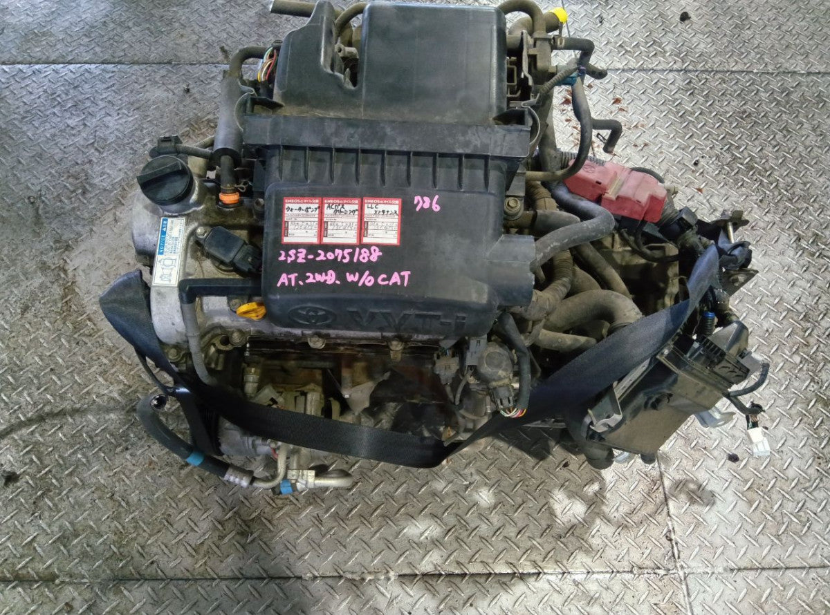 [USED ENGINE] TOYOTA VITZ SCP90 2008 2SZ-FE FF AT 2WD #0403268014587