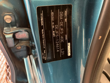 [USED ENGINE] MAZDA DEMIO DEJFS 2012 P3-VPS FF AT 2WD #0003267114286