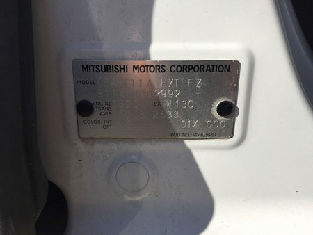 [SIDE MIRROR RH] MITSUBISHI EK SPACE B11A 2014 3B20 FF AT 4WD #000322B304128