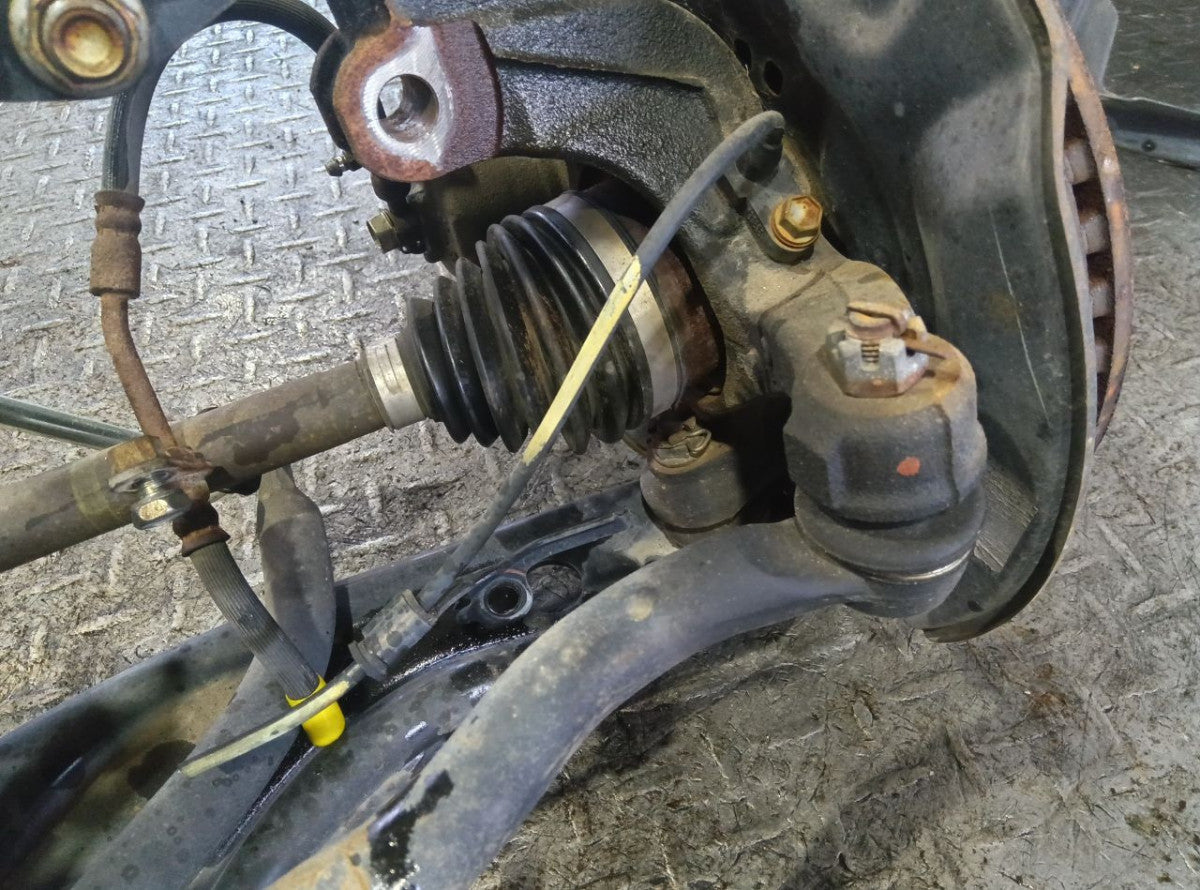 [F AXLE ASSY] TOYOTA VITZ KSP90 2009 1KR-FE FF AT 2WD #0403265009306