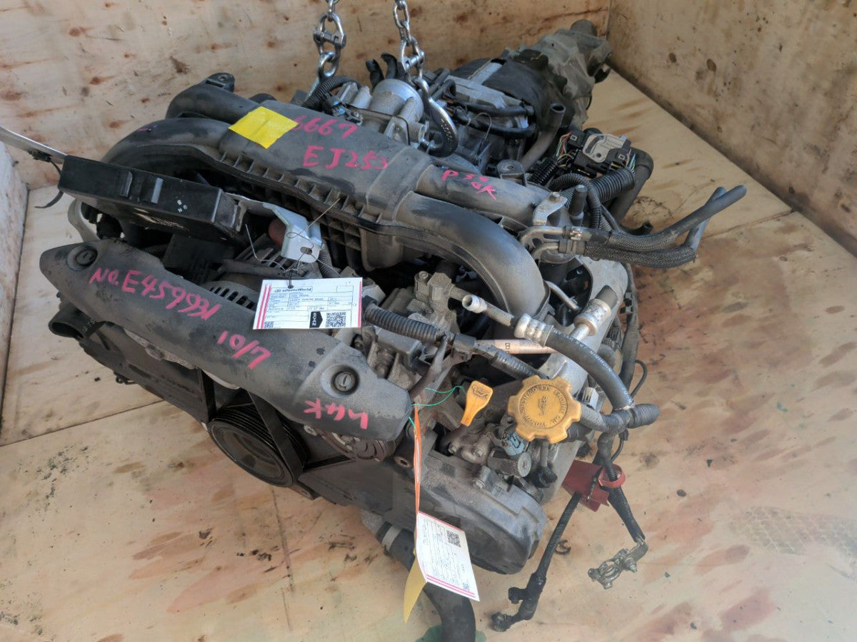 [USED ENGINE] SUBARU LEGACY TOURING WAGON BR9 2011 EJ25 FF AT 4WD #000326A157236