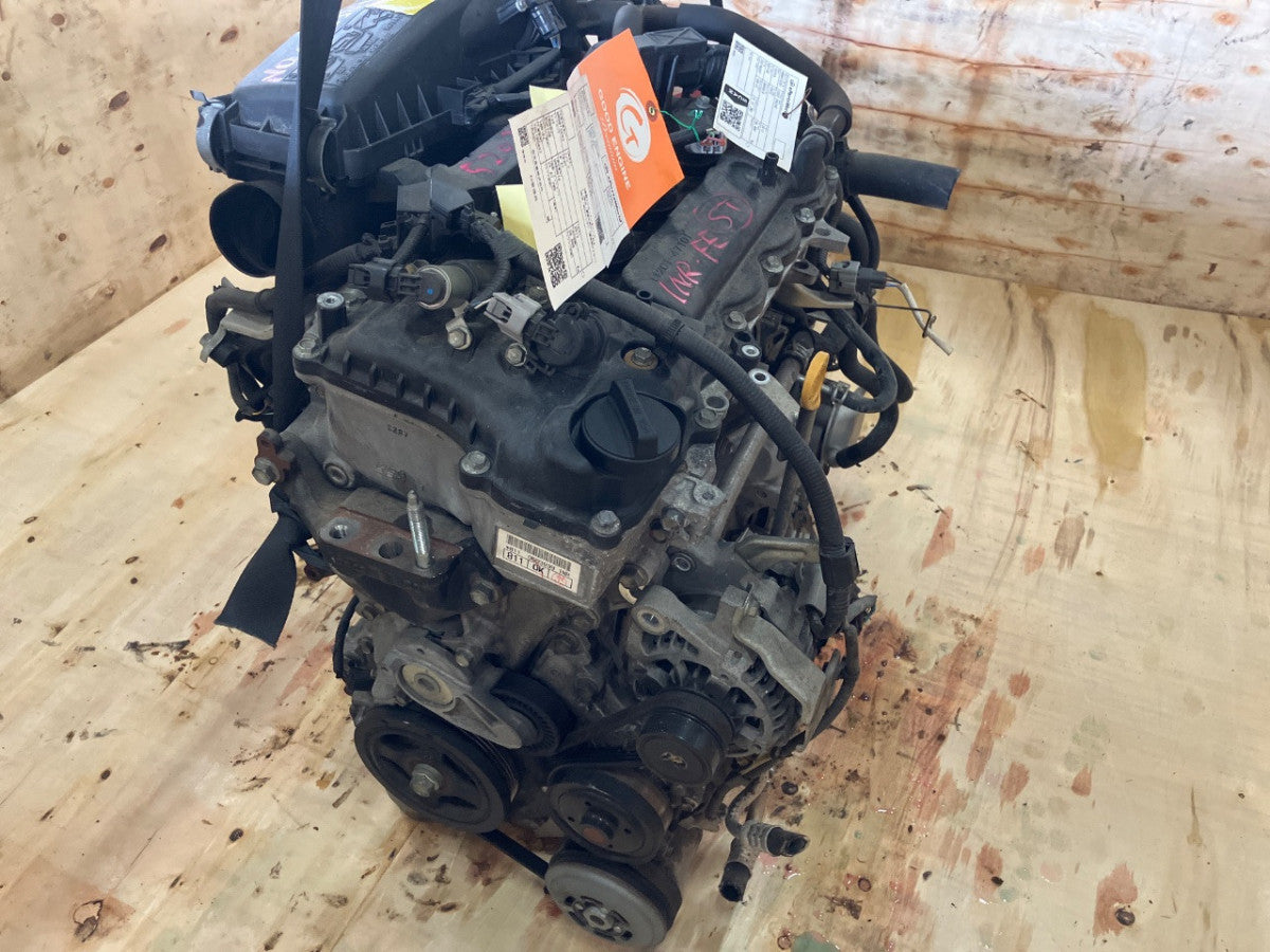[USED ENGINE] TOYOTA PORTE NSP140 2013 1NR-FE FF AT 2WD #0003266106497