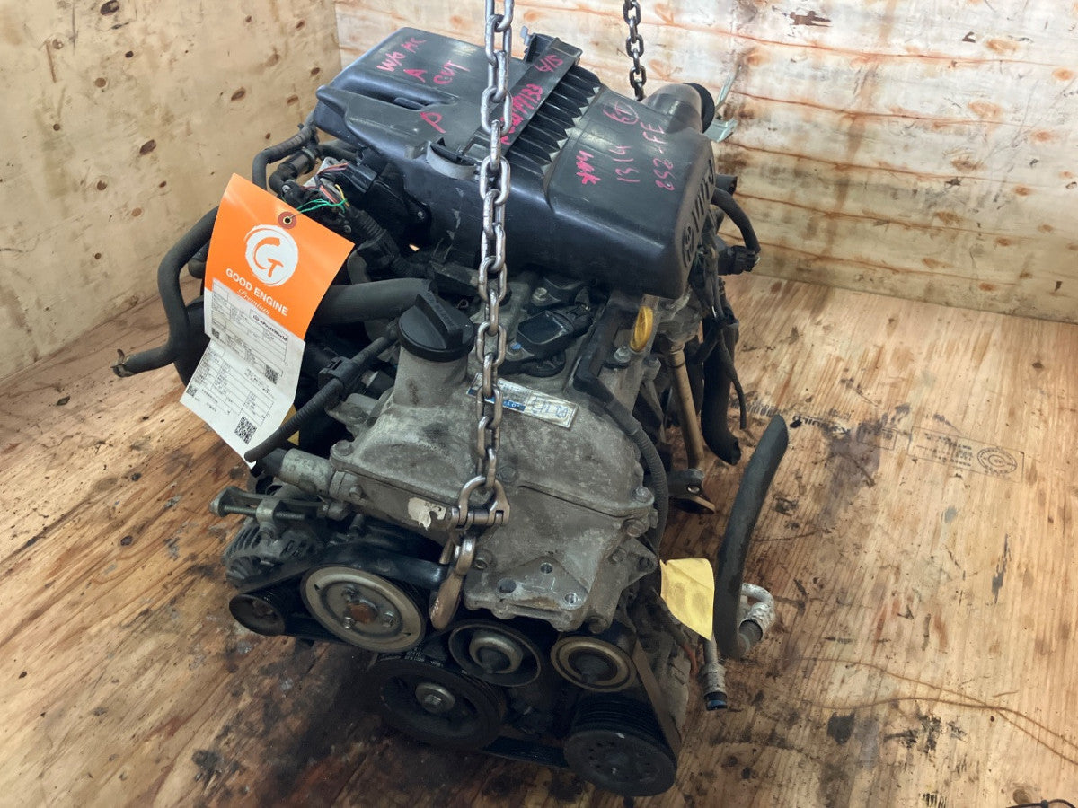 [USED ENGINE] TOYOTA RACTIS SCP100 2008 2SZ-FE FF AT 2WD #0003266104431