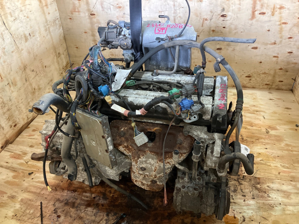 [USED ENGINE] HONDA STEPWAGON RF2 1997 B20B FF AT 4WD #0003267128665