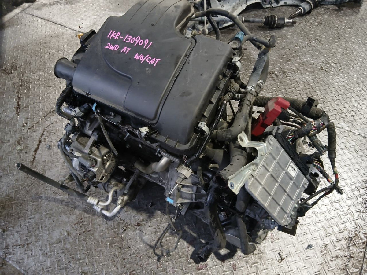 [USED ENGINE] TOYOTA VITZ KSP130 2012 1KR-FE FF AT 2WD #0403265010358