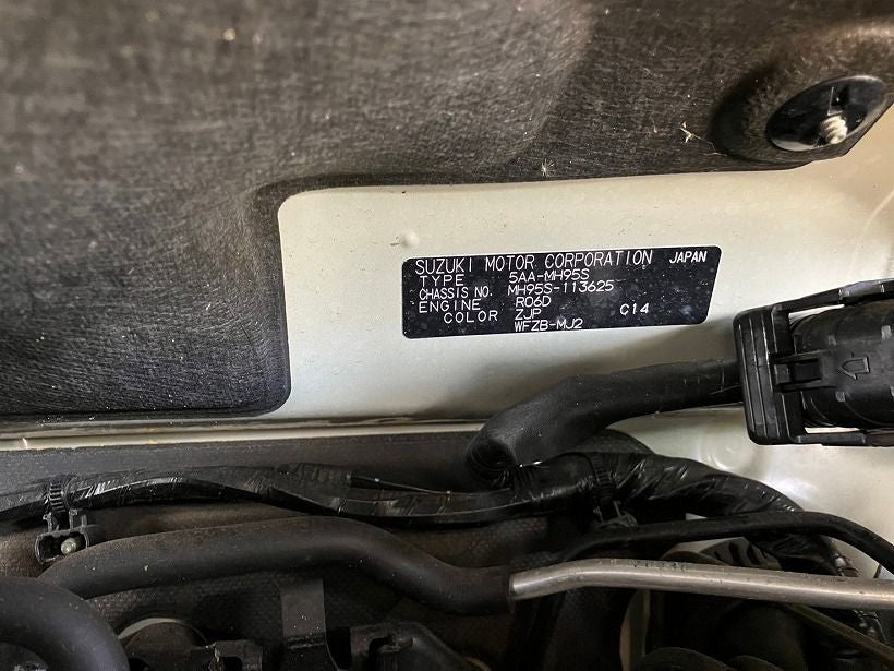 [F DOOR ASSY LH] SUZUKI WAGON R MH95S  R06D FF AT 2WD #000324A768797
