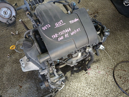 [USED ENGINE] TOYOTA VITZ KSP130 2011 1KR-FE FF AT 2WD #0403269016127
