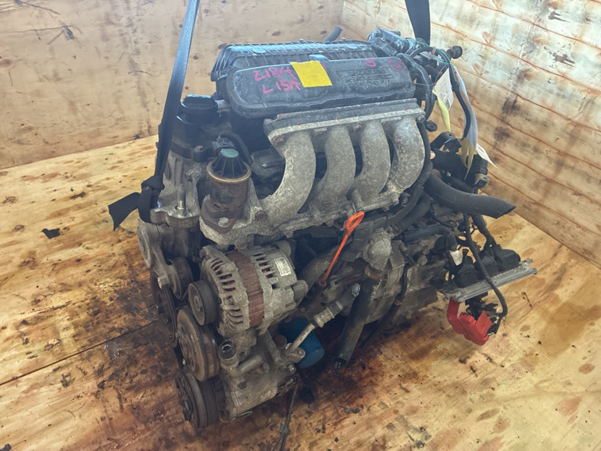 [USED ENGINE] HONDA FIT GE9 2008 L15A FF AT 4WD #0003267128167