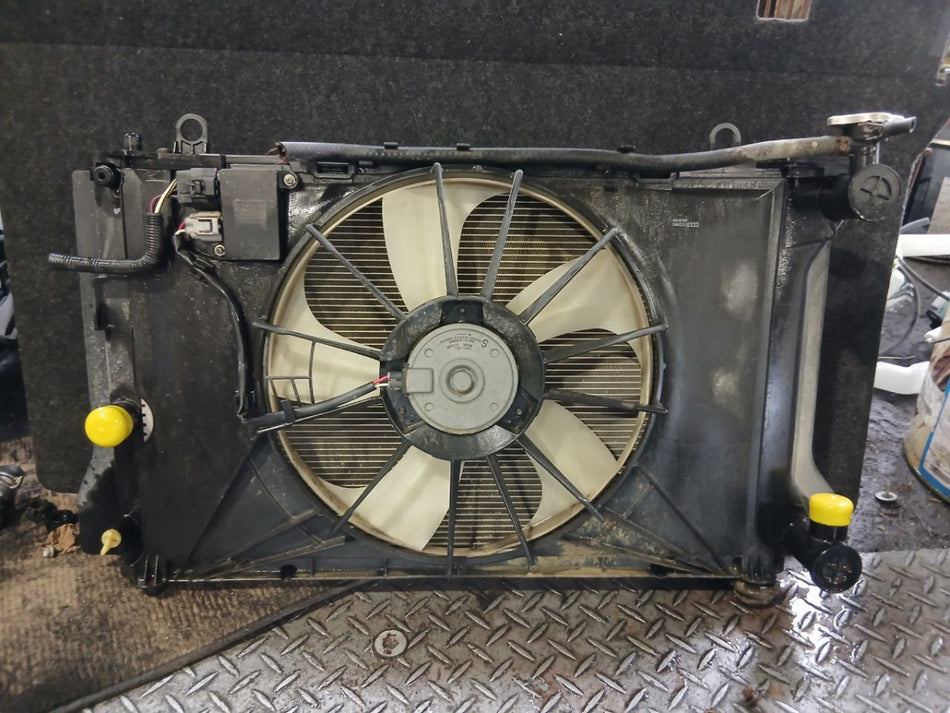 [RADIATOR] TOYOTA COROLLA FIELDER NZE141G 2010 1NZ-FE FF AT 2WD #0403269016396