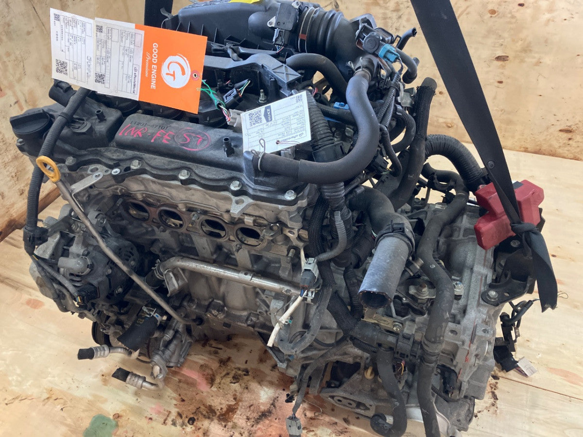 [USED ENGINE] TOYOTA PORTE NSP140 2013 1NR-FE FF AT 2WD #0003266106497