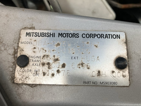 [CHOOSE PARTS] MITSUBISHI DELICA_D:5 CV5W 2007 4B12 FF AT 4WD #0001000013510