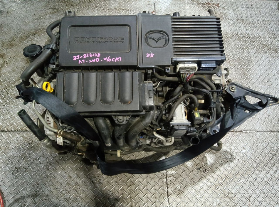 [USED ENGINE] MAZDA DEMIO DE3FS 2013 ZJ-VEM FF AT 2WD #0403268015219