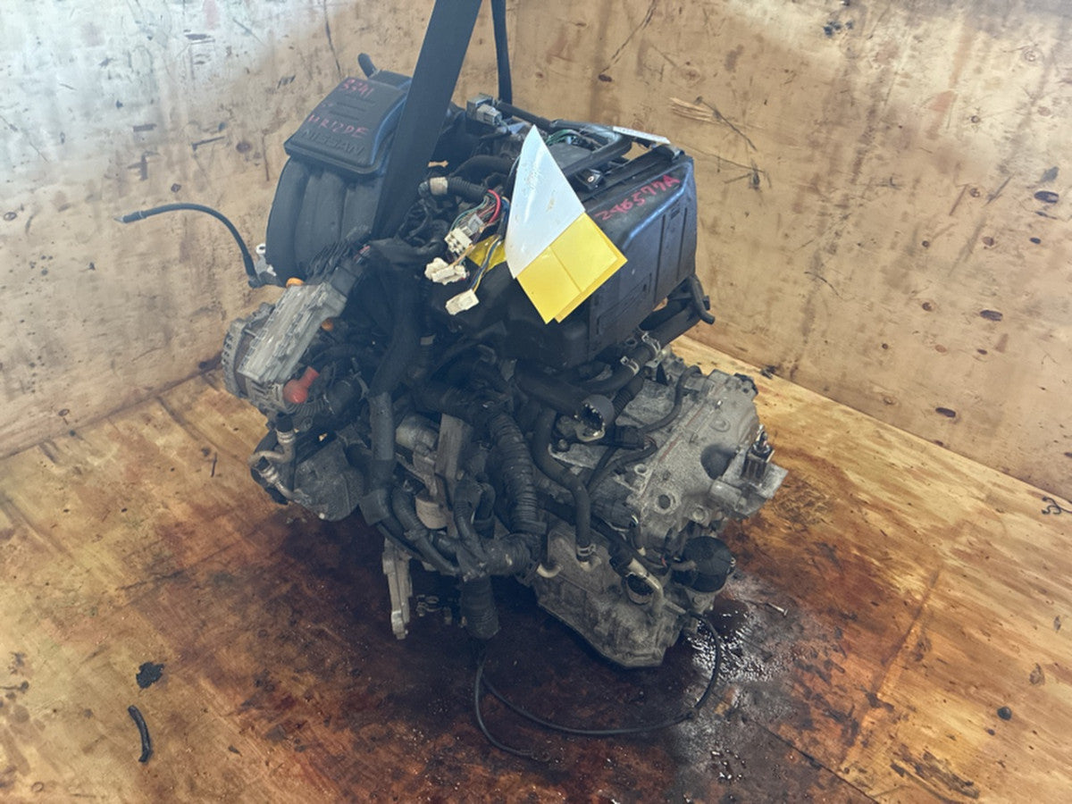 [USED ENGINE] NISSAN NOTE E12 2013 HR12DE FF AT 2WD #0003268134450