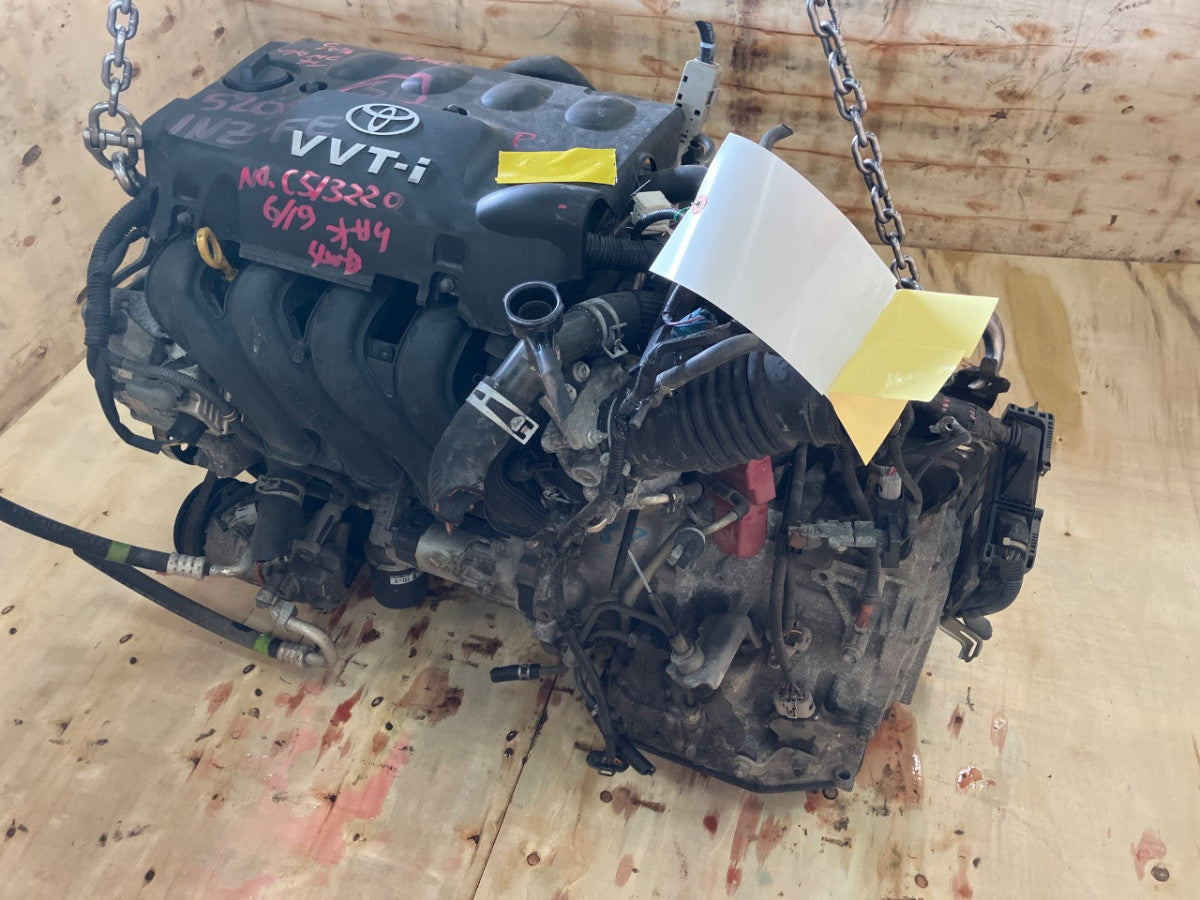 [USED ENGINE] TOYOTA RACTIS NCP105 2007 1NZ-FE FF AT 4WD #0003266106430
