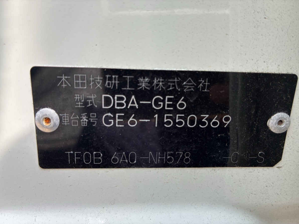[USED ENGINE] HONDA FIT GE6 2011 L13A FF AT 2WD #0003266104910