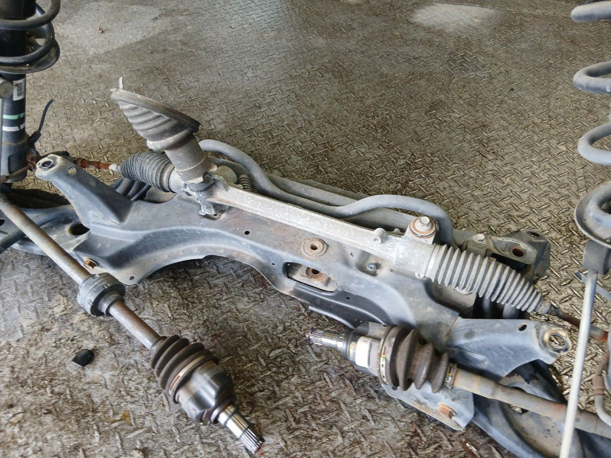 [F AXLE ASSY] TOYOTA RACTIS NCP100 2006 1NZ-FE FF AT 2WD #0403267013344