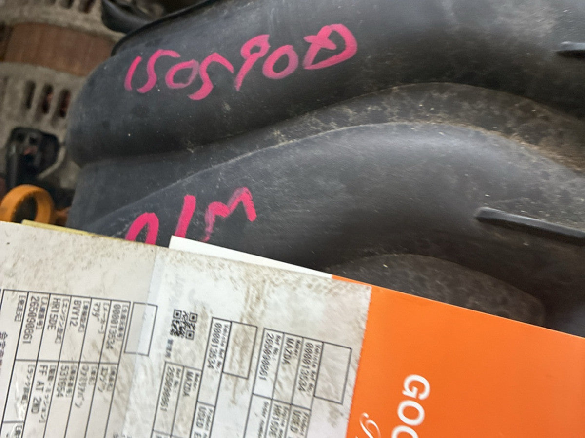 [USED ENGINE] MAZDA FAMILIA VAN BVY12 2014 HR15DE FF AT 2WD #0003265090861