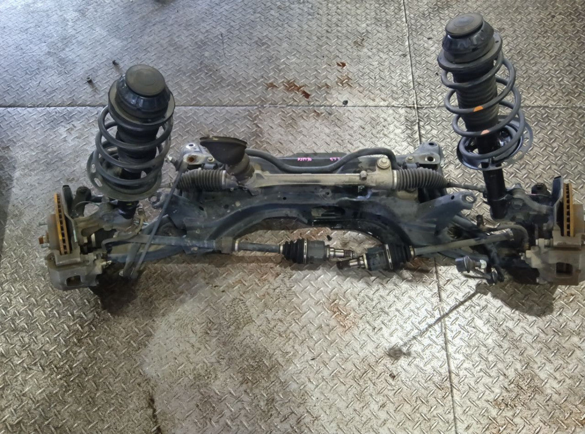 [F AXLE ASSY] TOYOTA VITZ KSP130 2011 1KR-FE FF AT 2WD #0403265009337