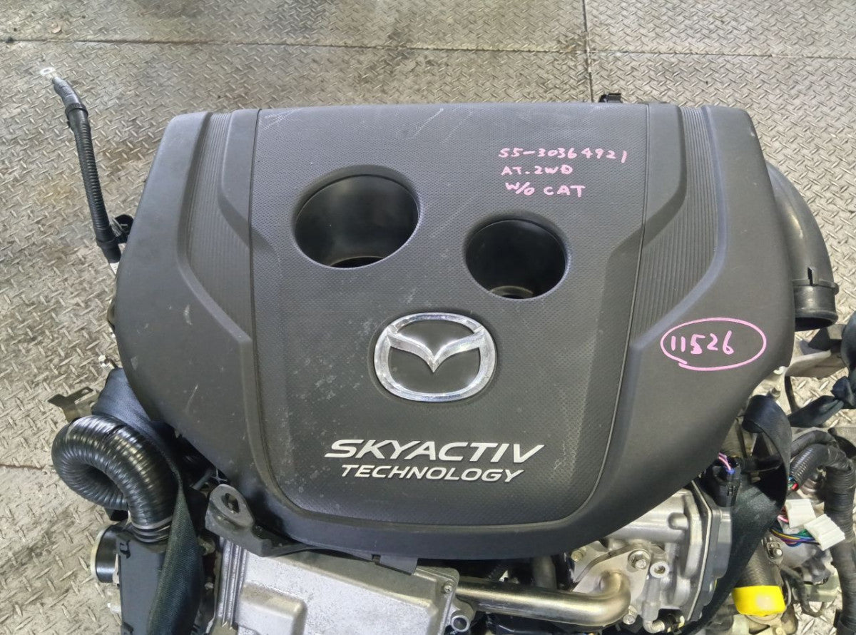 [USED ENGINE] MAZDA DEMIO DJ5FS 2016 S5-DPTS FF AT 2WD #0403266011526