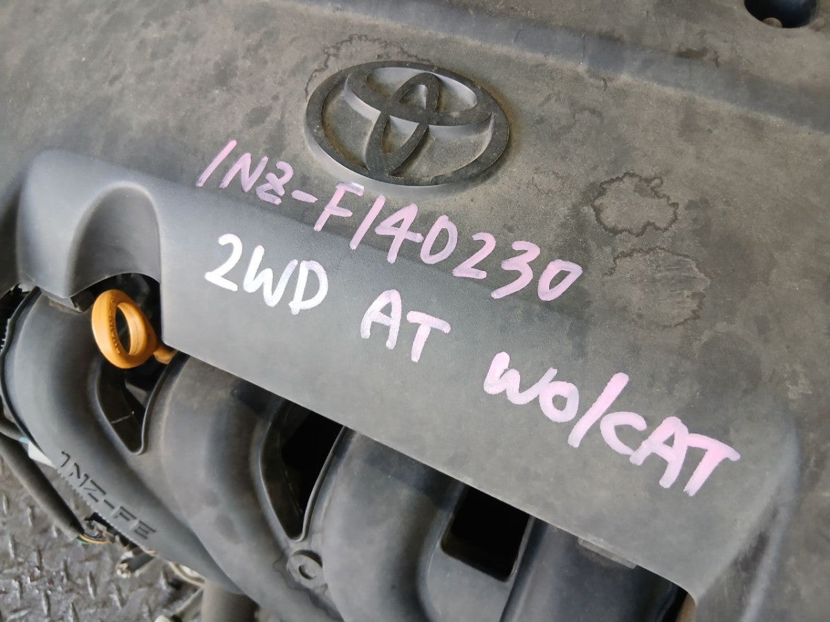 [USED ENGINE] TOYOTA SPADE NCP141  1NZ-FE FF AT 2WD #0403267013546